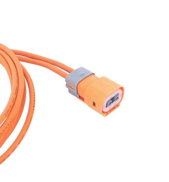 Orange Automotive Wire Harness with Copper Conductor for New Energy Batteries