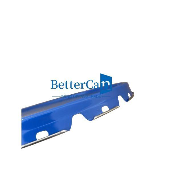 Blue Flower Lug Lid With Cluring 0.35mm OEM Lid For Tin Pail 
