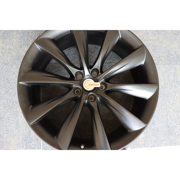 64.1 Hole 22 Inch Aluminum Rims , Black 9J 5x120 22 Inch Wheels