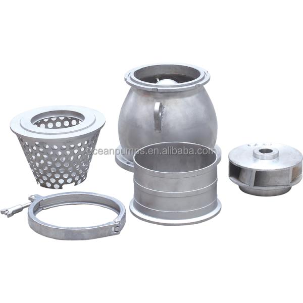 8 Inch High Pressure Magnetic Centrifugal Sewage Pump Vertical Electricity Submersible Pump