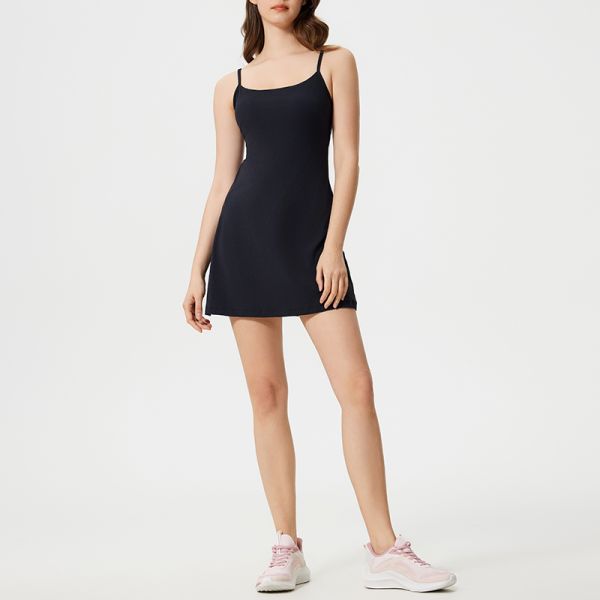 Women's Mini Bodycon Dress Sleeveless Stretchy Slim Fit with Spaghetti Strap
