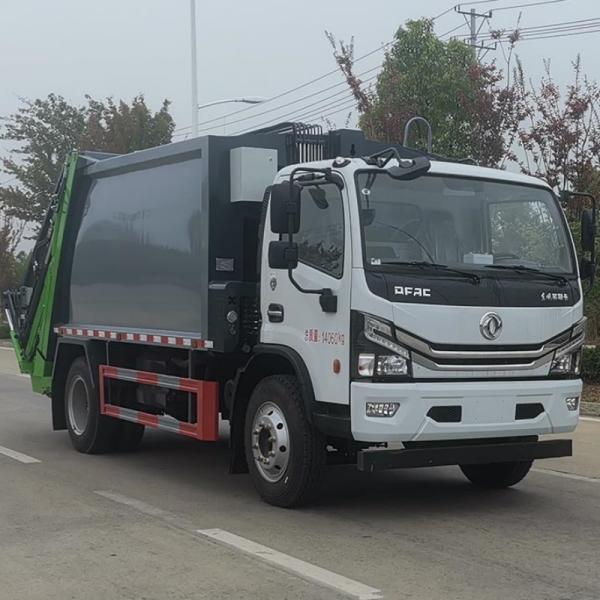 Diesel Engine 14000KG Garbage Compactor Truck Easy To Operate ZBJ5140XX