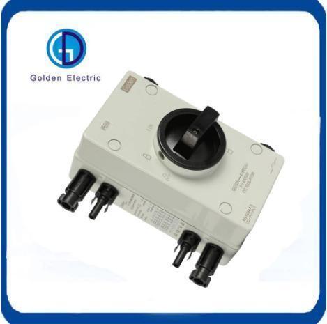 Waterproof DC Solar Isolator Switch Grey Generator 4P Transfer Switch