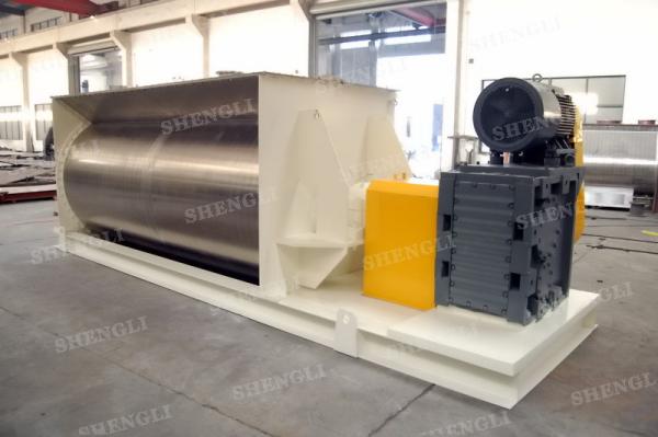 U Shaped Single Shaft Paddle Blender 380V Voltage For Mining / Agriculture