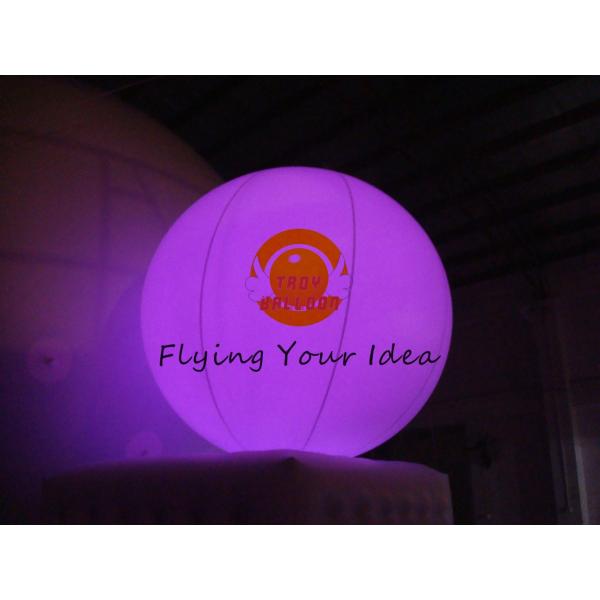 ход освещения рекламы PVC 2m раздувным толпить воздушным шаром на день торжества