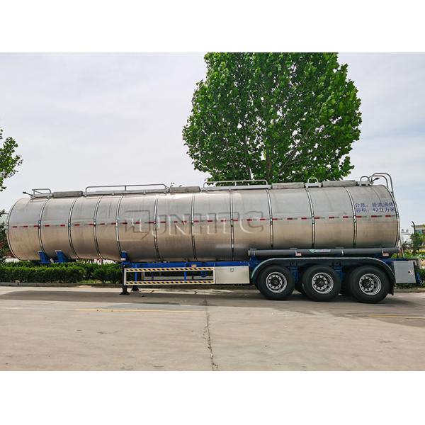 Трейлер 45000L 50000Liters бака масла воды сырого бензина 3 осей Semi