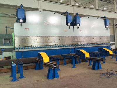 CNC Tandem Hydraulic Press Brake Model 2-WE67k-1200/6250 For Making Monopole Transmission Tubular Tower And High Mast