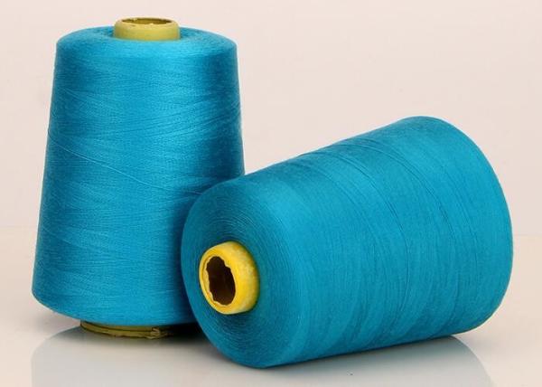 O anel alto da tenacidade 100% girou a linha de costura 20s/6 do poliéster 1*6 com tubos tingidos