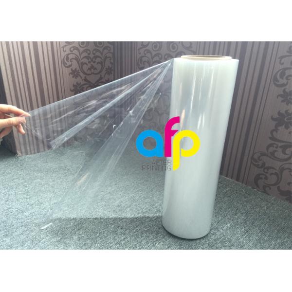 Half Sleeve Polyolefin Shrink Wrap Roll , Single Would POF Plastic Film