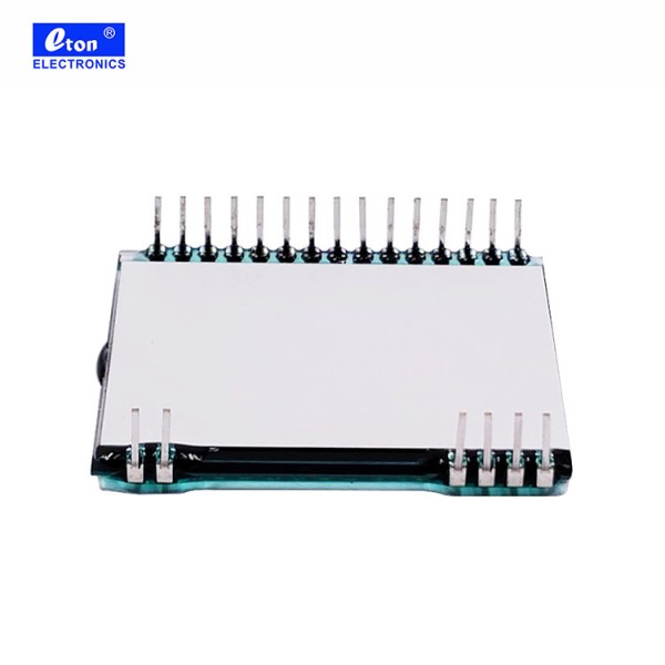 Custom Transparent 7 Segment Monochrome LCD Display Module for Hygrothermograph Monitor