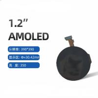 1.2-inch circular OLED screen | 350 brightness 390×390 MIPI/SPI dual interfaces Special for smart watches / industrial dashboards Ultra-thin and low power consumption Quick integration