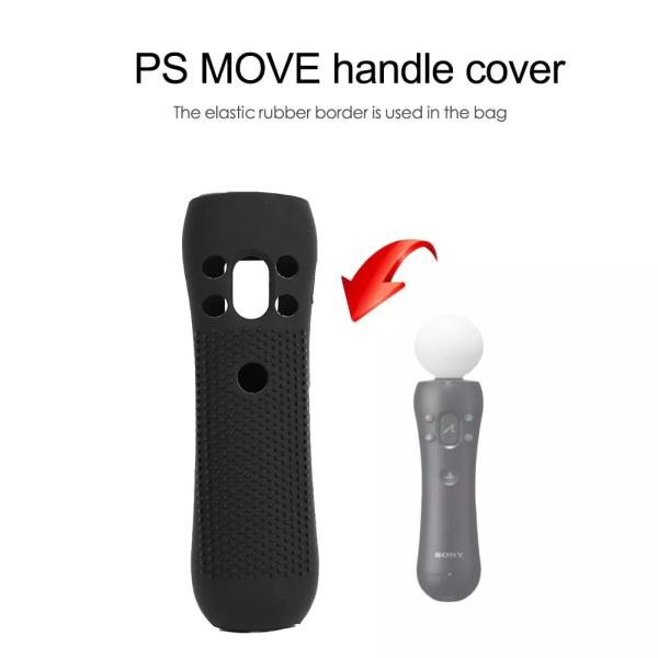 2021 Hot Sale Soft Silicone Anti-slip Protective Cover Skin For PS3 PS4 VR Move Silicone Case For Sony PlayStation 3 PS3