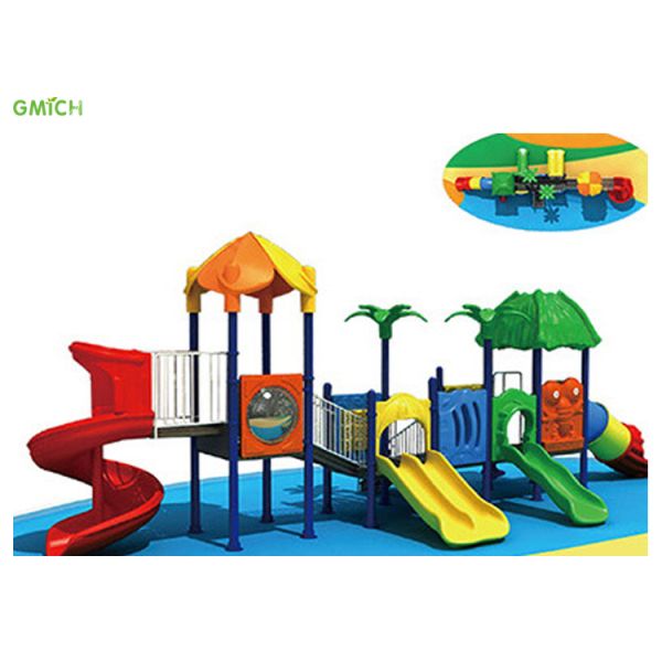 Outdoor Children Playground Equipment For Open Zone City Park Big Size Play Station