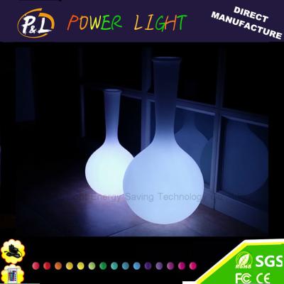 Color Changing Rechargeable Indoor Decorative LED Flowerpot