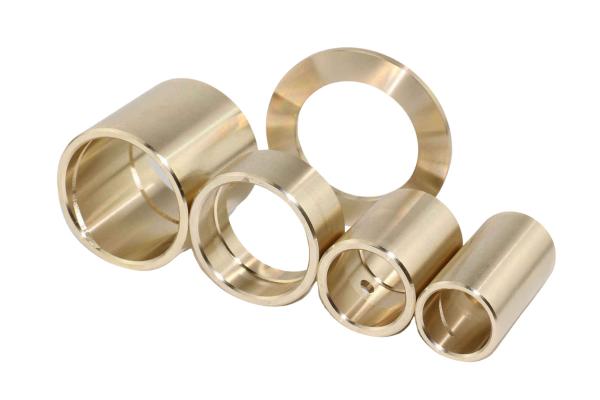 Symmco Oil Impregnated Sintered Bronze Cored Stock Bronze Bushing, High Heat Conduction, Long Life Surface
