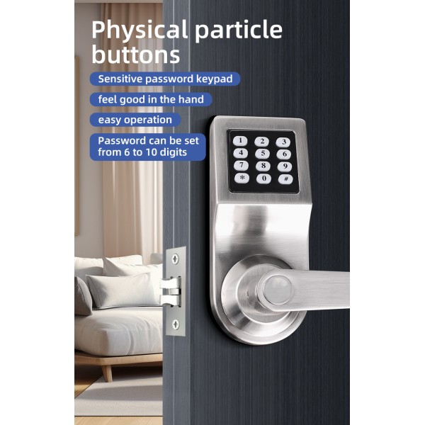 YAGU Wholesale Price High Quality Mobile Application Durable Granular Digital Button Swipe Card Password Door Lock