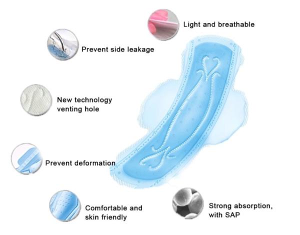 overnight Female Sanitary Napkin