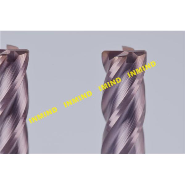 10*R2.0 AOL 75mm  Corner Radius end mill upto HRC65 4 Flute  high hardness R2.0 Corner  SiN Coating
