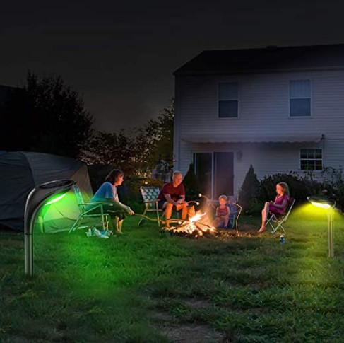 7 Colors Beads 3.7Volt IP55 Waterproof LED Solar Garden Lights