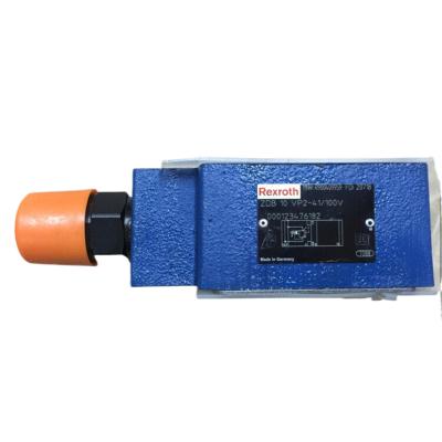 Válvula de alívio hidráulica Rexroth ZDB10VP2-41 100V de redução de pressão de alto desempenho