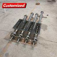 US ODM/OEM Feeder à vis en acier inoxydable pour le béton en poudre Système de convoyeur personnalisé Transport minier
