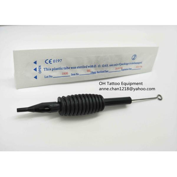 1 Inch 25mm Diameter Tattoo Needle Grip , Disposable Grips With Tube Needle