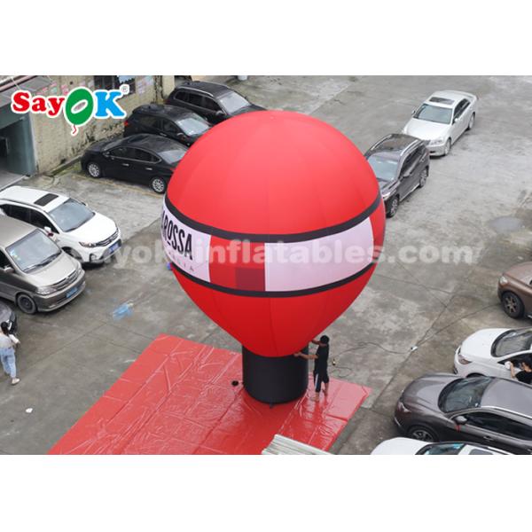 Oxford Cloth 7m Falling Earth Inflatable Balloon For Outdoor Decoration