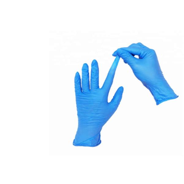 Anti Bacterial Disposable Nitrile Gloves Examination Medical Heavy Duty Surgical