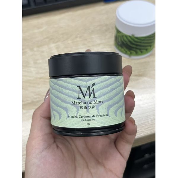 Green Silver Black Empty Matcha Tin Cans Custom Tin Box 20g 30g 50g Coffee Tea Powder Tin Container