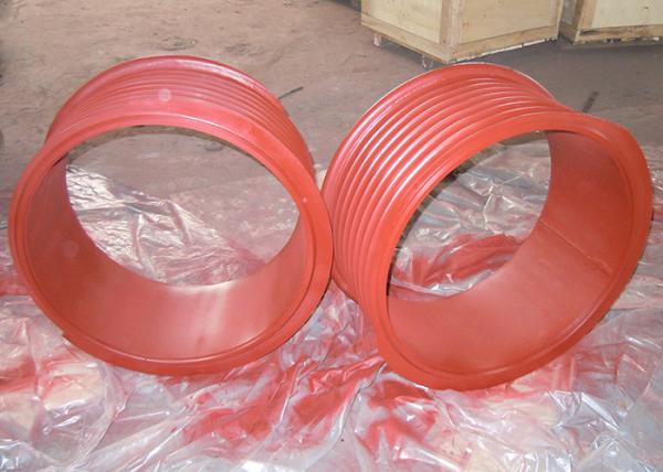 Capacidade de corda de 1 a 30 toneladas Tambor de guincho com ranhuras de corda de Lebus ou espiral