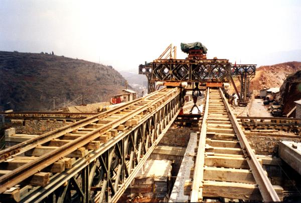 Bailey Prefabricated Delta Bridge Simple structure For Military 