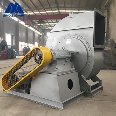 Esboço 16Mn forçado inverso do fã centrífugo industrial do ventilador do gás de conduto das estufas