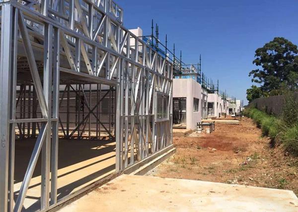 A construção de aço móvel forte dirige/conjunto fácil casas de aço residenciais
