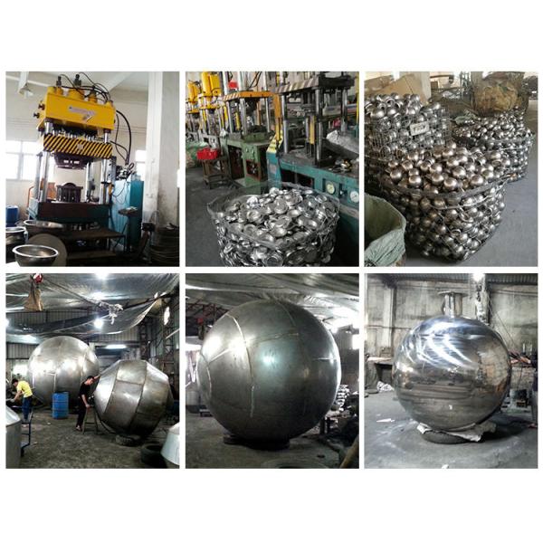 H250cm Sphere Garden Mirror Sculpture Metal Modern Sculpture Outdoor