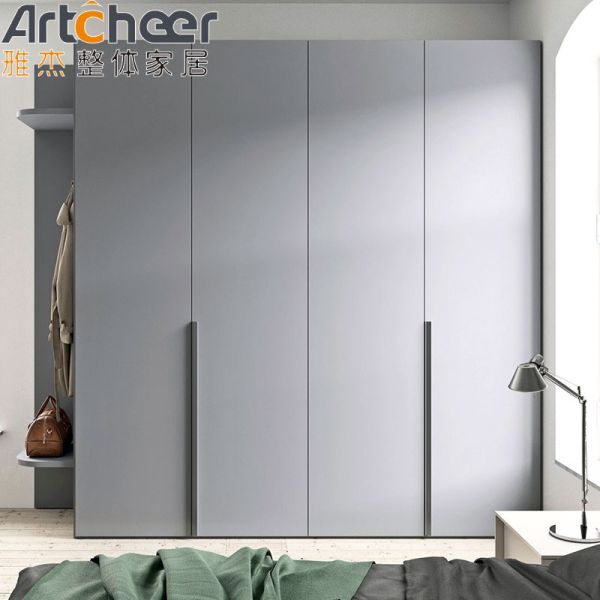 Customized Size Scandinavian Design Eco-Friendly Material Wardrobe Closet for Modern Bedroom