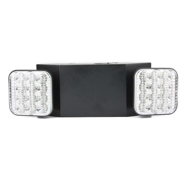 220V Emergency LED Charging Lamp Fire Protection Two Heads 6W IP30 Emergency Light
