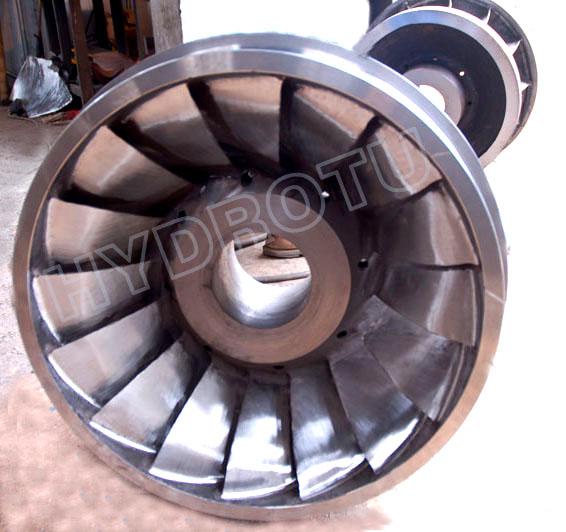 Corredor horizontal da turbina de Francis do eixo com material 0Cr13Ni4Mo de aço inoxidável