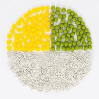 Ultra Absorbent Tofu Sand Litter White Low Tracking Clumping Cat Litter