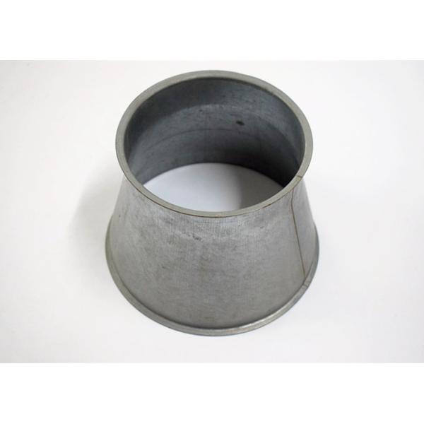 Different Diameter Stamping Deep Metal Products , Head Pipe 304 316 Sheet Metal Parts