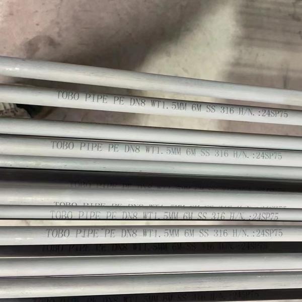 Seamless & Welded Stainless Steel Pipe Tube 316L / 1.4404 SCH40S SCH80S SCH160S