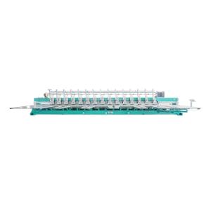 9 Needles Easy Cording Embroidery Machine 15 Heads Laser Cut Embroidery Machine
