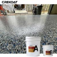 Revestimiento de suelo con polyasparasticas de bajo contenido de VOC acabados personalizables satinado mate o alto brillo