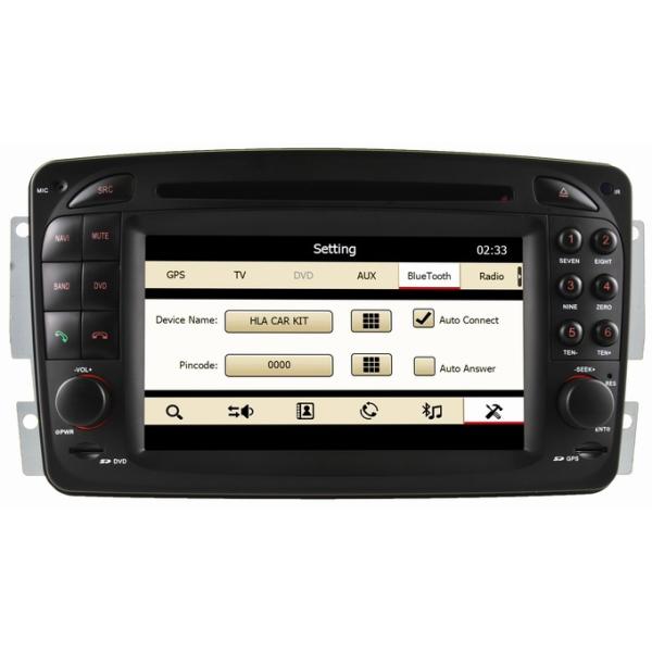 Mercedes benz CLK-C208 W208 car dvd player with steering wheel control iPod RDS OCB-8802