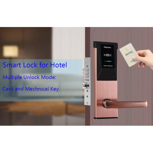 Замок электронной карты замков 1.5V Alkline входа карты Mortise