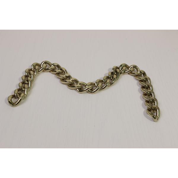 Цепи сумки металла Zeronickel, цепь металла 14mm декоративная гальванизировали