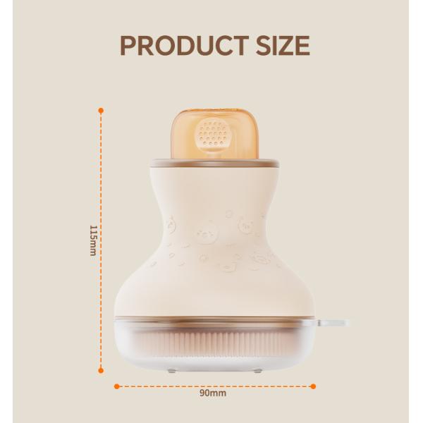 Детские подарки Банный набор для волос Уход за мытьем силиконовый щетка Уход за руками с официальными детскими продуктами и принадлежностями