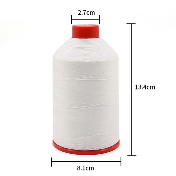 Полиэстер / нейлон сцепленная нить Tex 70 210d/3 для производства бусины и обуви из кожи