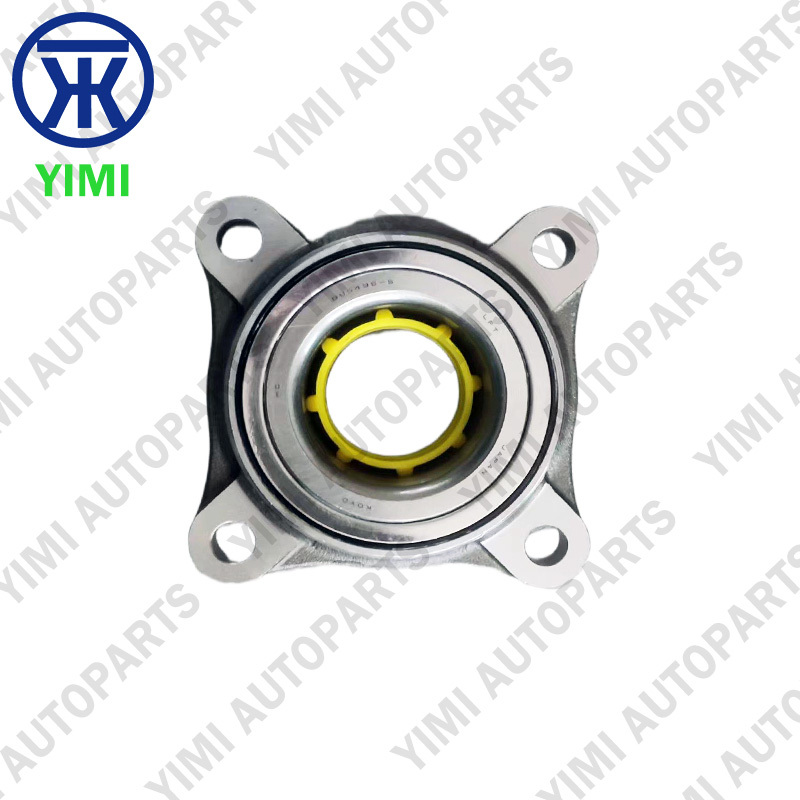 Front Wheel Hub Bearing Assembly with Double-Row Ball Bearing and Integrated ABS Encoder Ring for Toyota Prado GRJ120