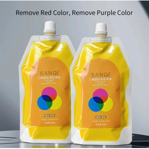 Crème Décolorante Cheveux Fast Color 450g pour Salon Professionnel