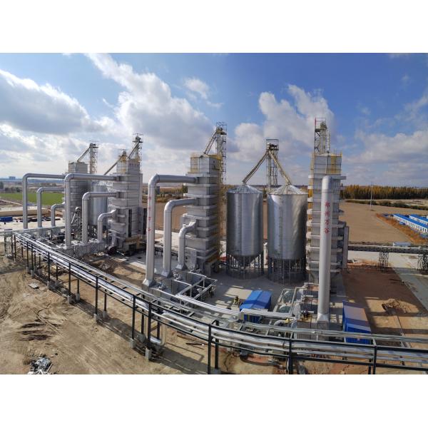 Large intelligent grain drying equipment with 24-hour uninterrupted operation and stable performance.